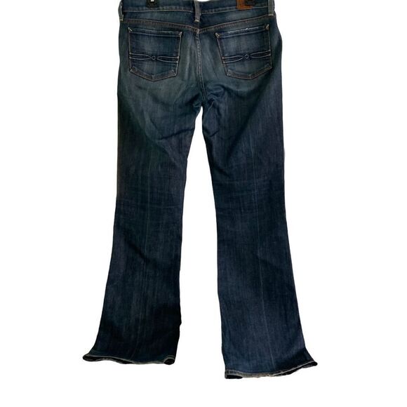 LUCKY Brand Dark Washed Flare Jeans Size 8/29 - Picture 2 of 10